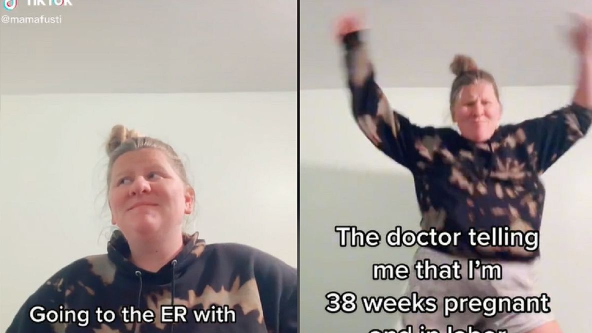 Kobieta nie wiedziała że jest w ciąży