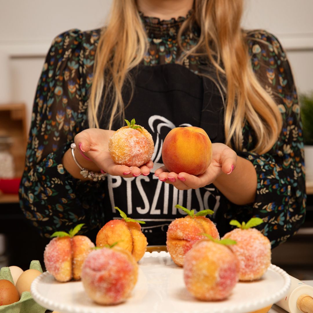 Peach cookies