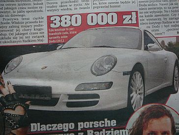 Doda kupiła Porsche!