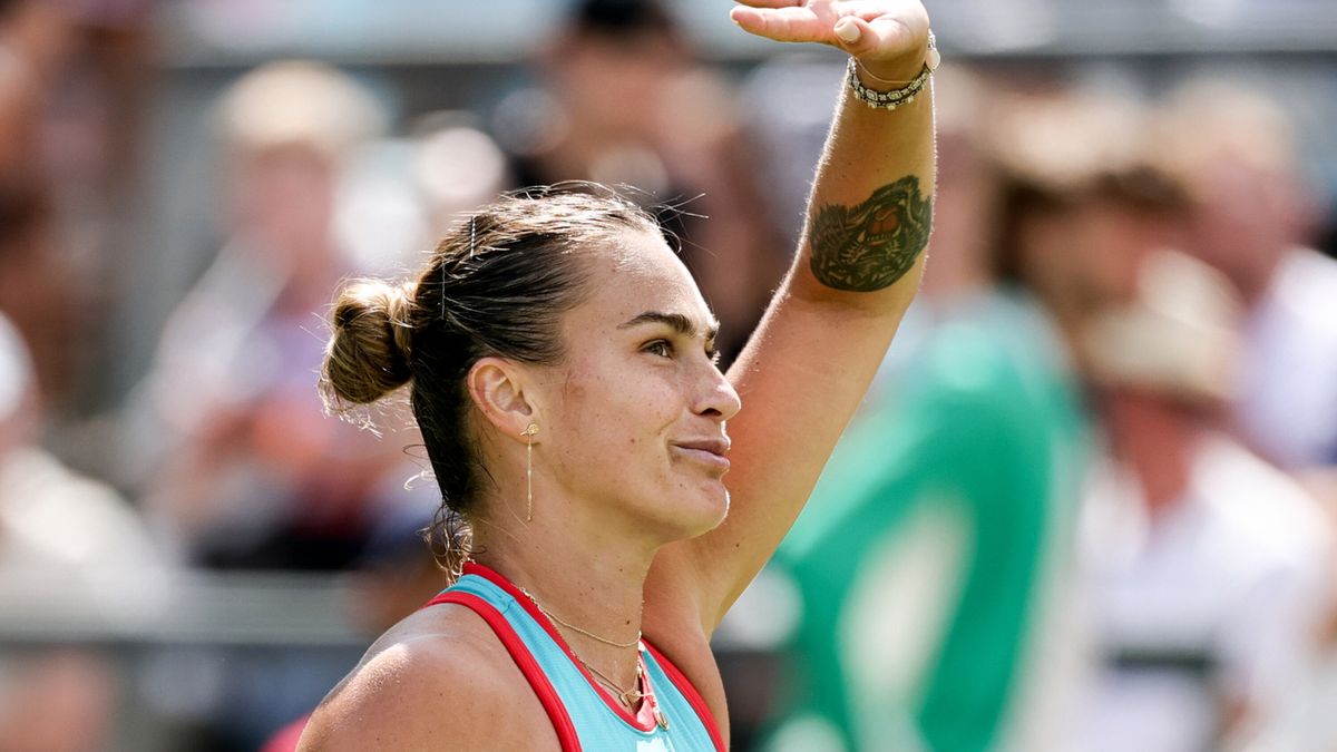 PAP/EPA / FILIP SINGER / Na zdjęciu: Aryna Sabalenka