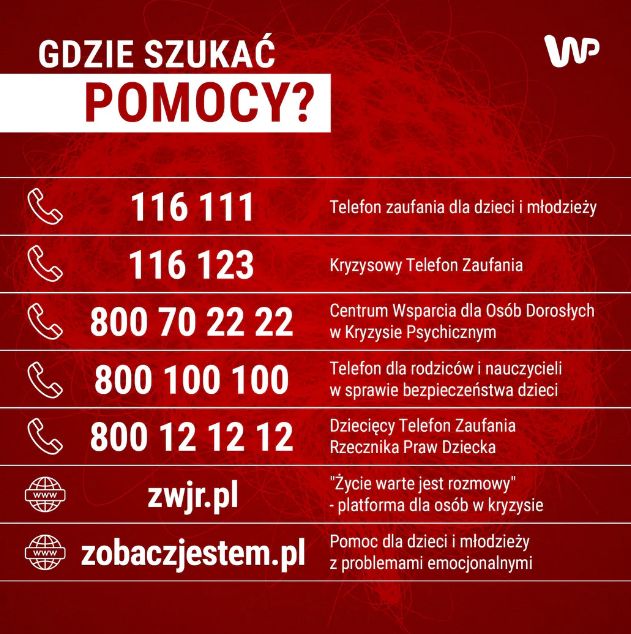 Gdzie szukać pomocy?