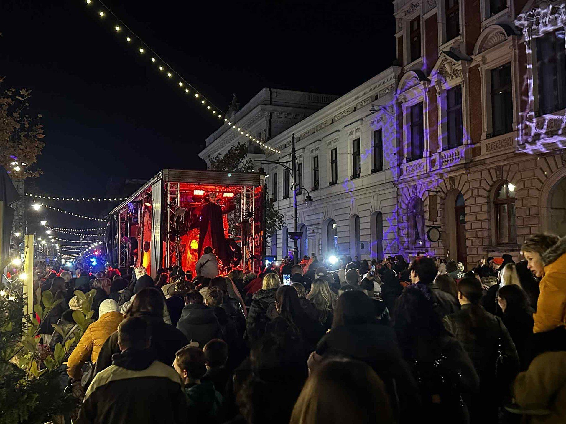 halloweenowa parada piotrkowska lodz