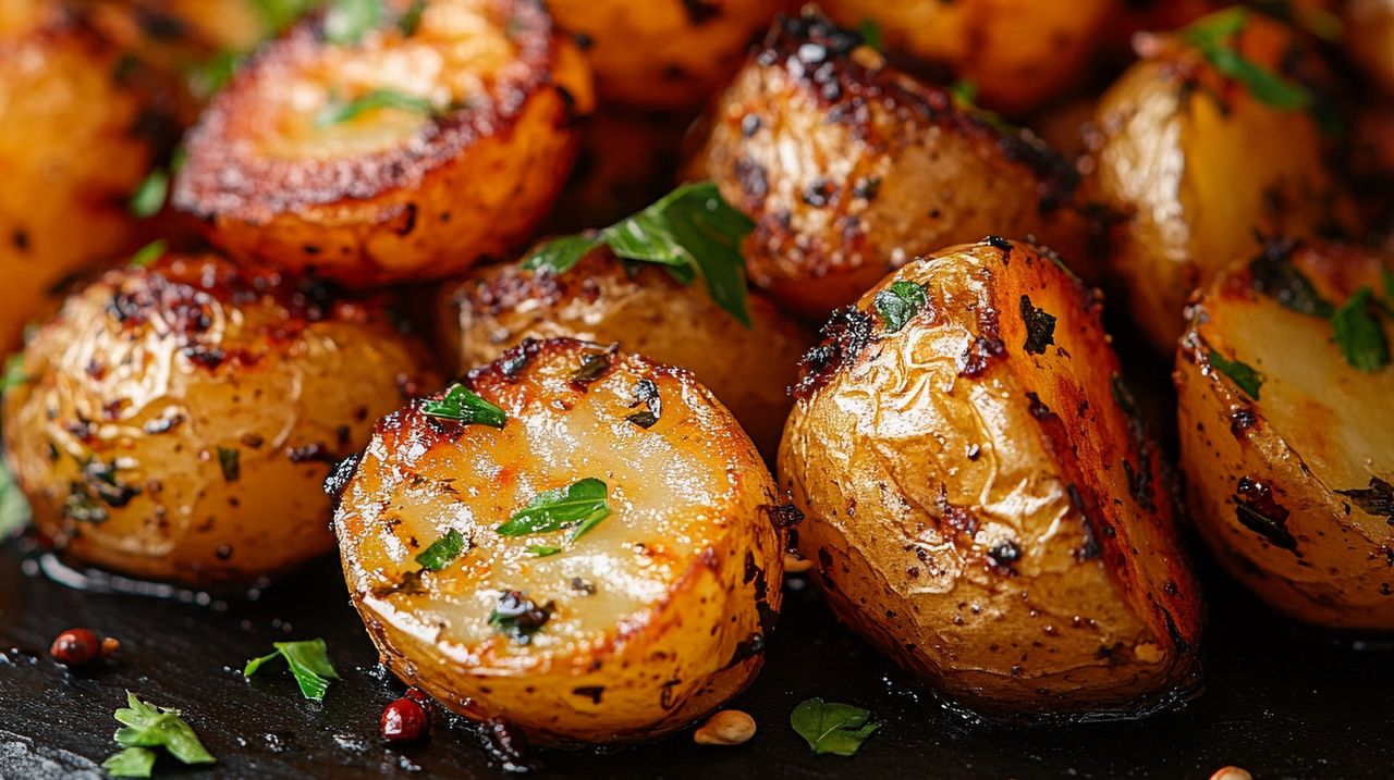 Ziemniaki piekę tylko w ten sposób. Są chrupiące z zewnątrz, miękkie w środku i pełne aromatu