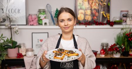 Pieczarkowe kieszonki znikają z talerzy w mgnieniu oka. Takie są dobre!