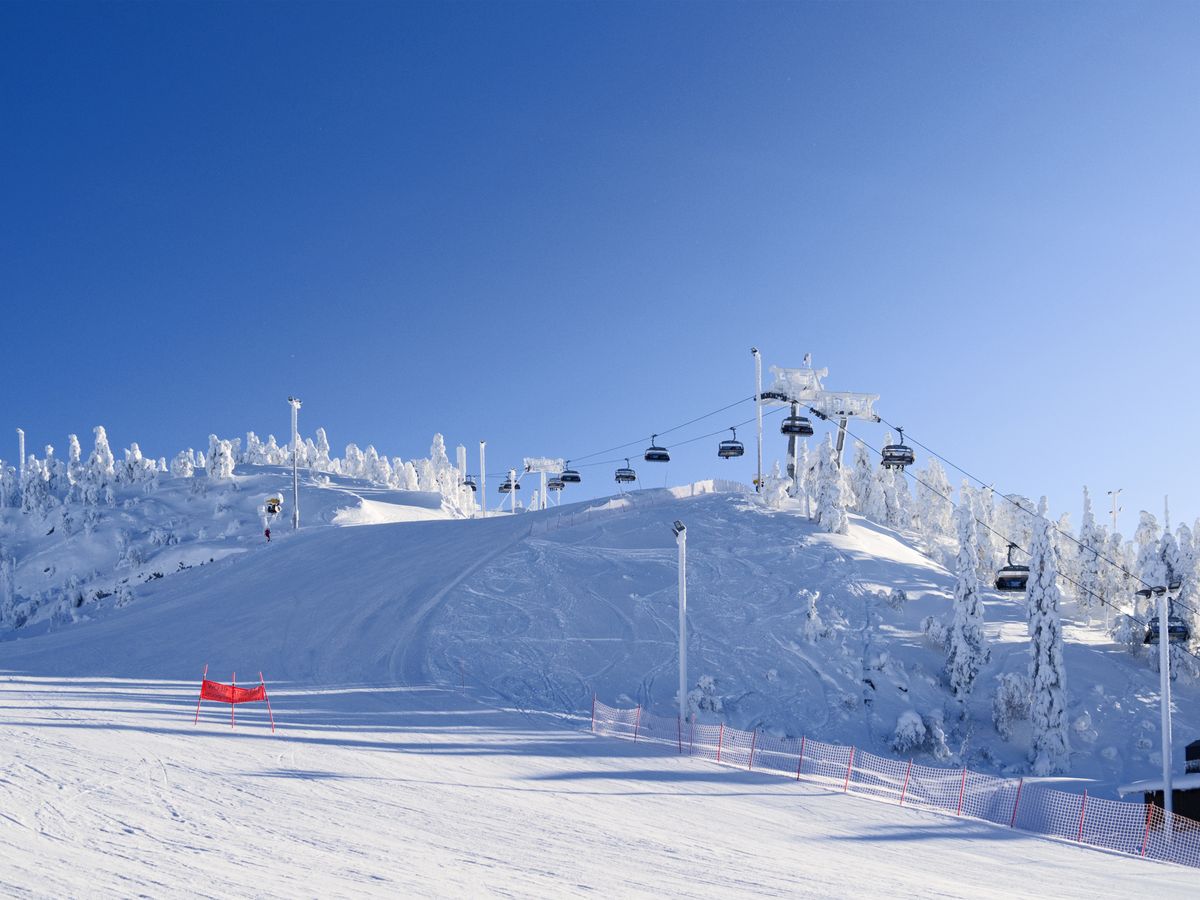 Ruka to największy ośrodek turystyki zimowej w Finlandii