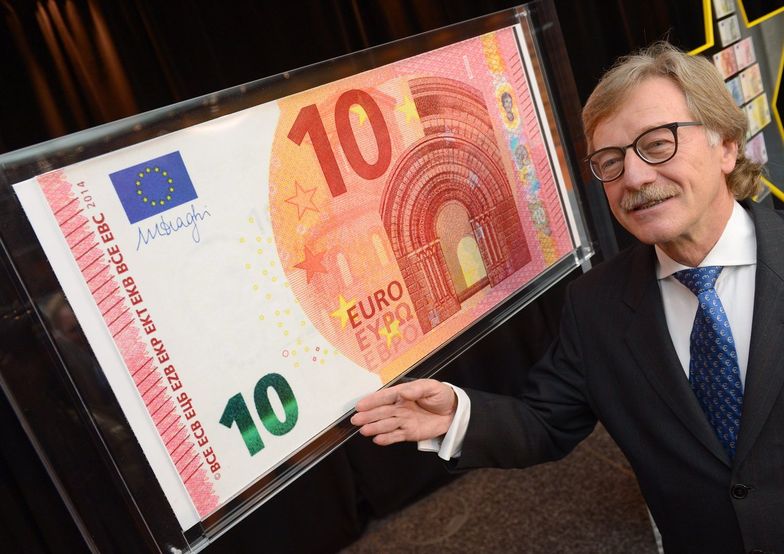 Jest nowy banknot euro. EBC pokazał