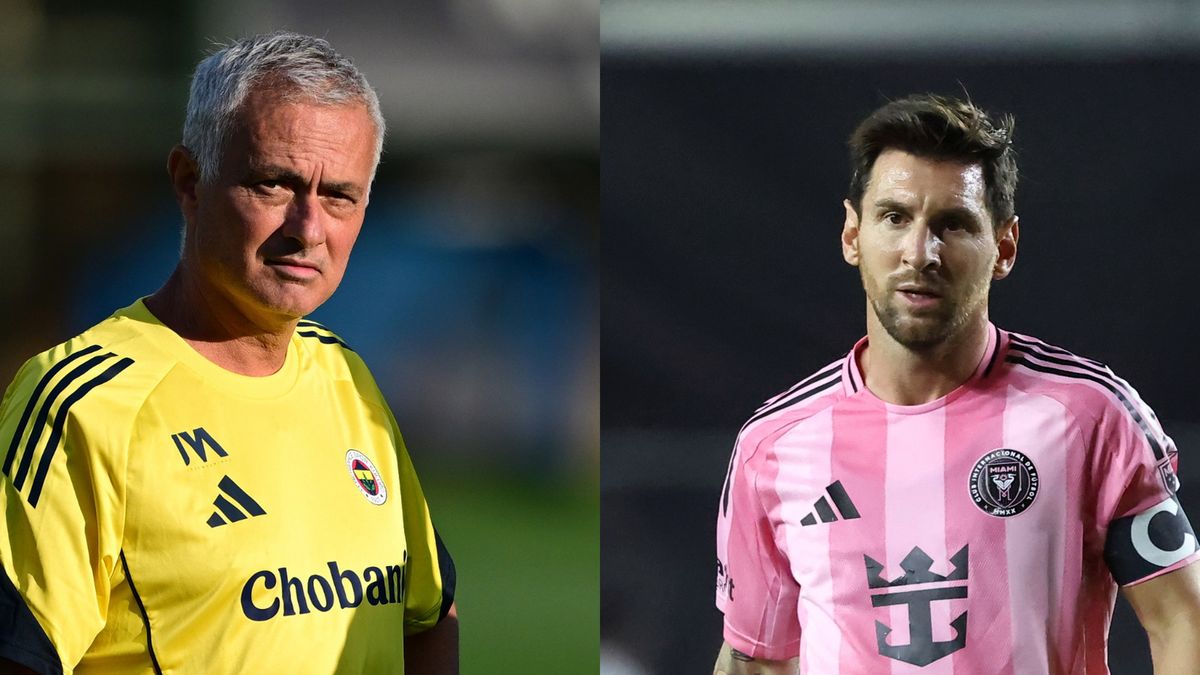 Getty Images / Serhat Cagdas/Anadolu Peter Joneleit/Icon Sportswir / Na zdjęciu: Jose Mourinho i Lionel Messi