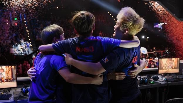 Materiały prasowe / Zawodnicy New York Excelsior po zwycięstwie