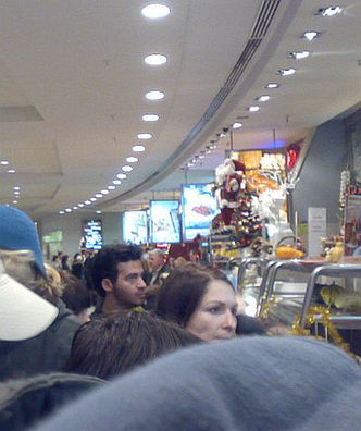 Z życia gwiazd: Terrazzino w kolejce w McDonald'sie