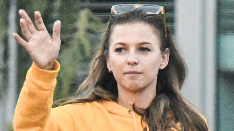 Anna Lewandowska pokazała Klarę z plecakiem. Dziewczynka poszła do przedszkola?