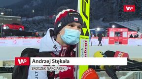 Stękała komentuje swoje słabsze skoki. "Z tego wynikał błąd"
