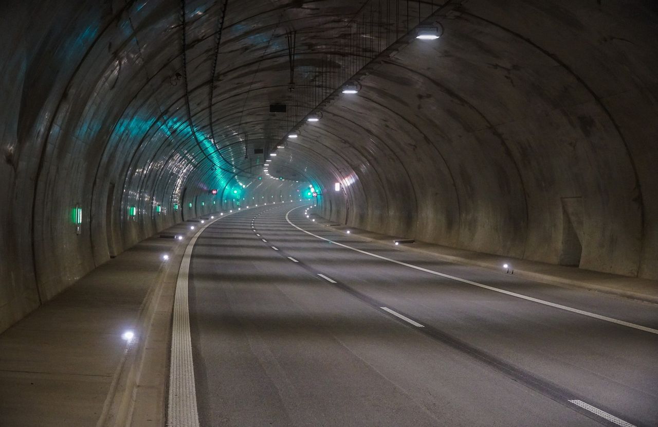 Tunel w przebiegu trasy S3 Bolków - Kamienna Góra