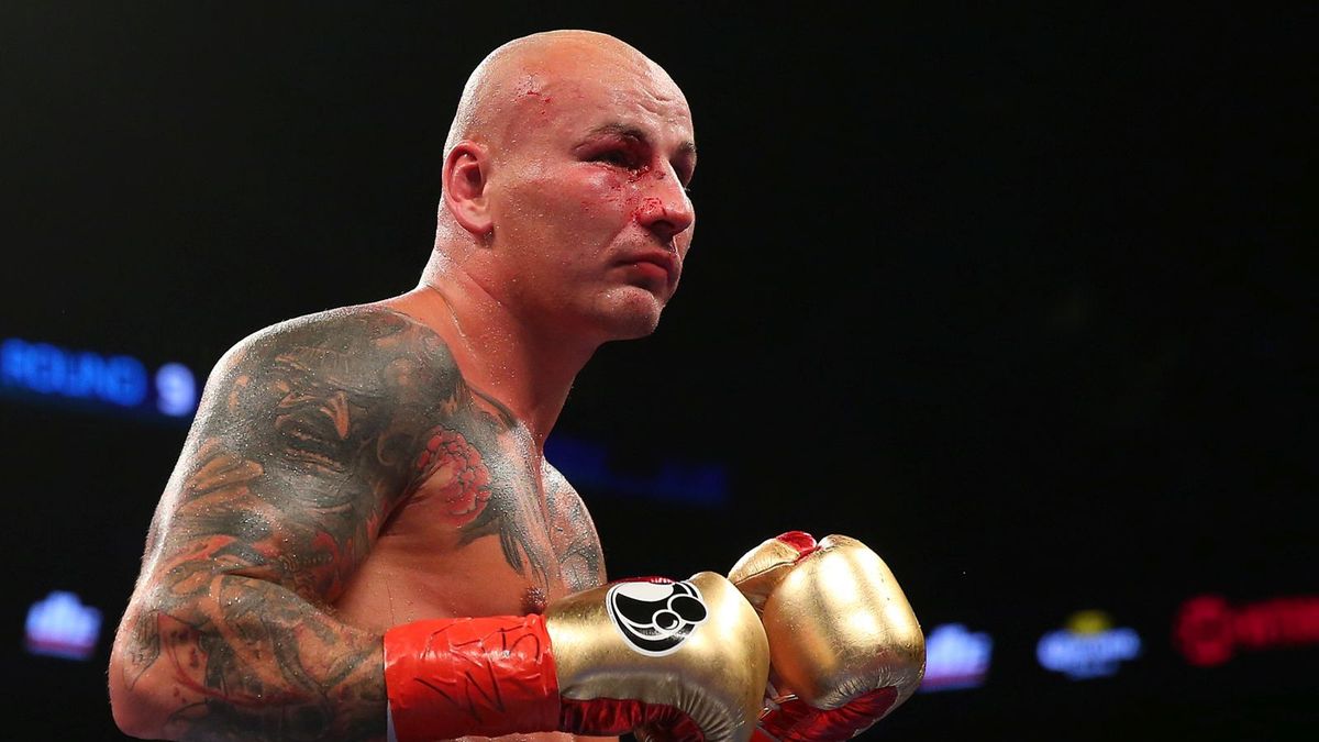 Artur Szpilka podczas walki z Deontayem Wilderem