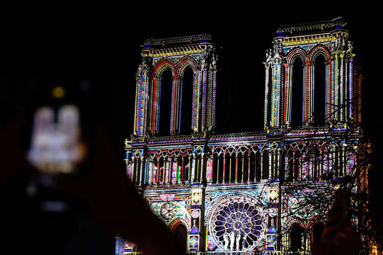 Notre Dame Cathedral solemnly reopens after a five-year reconstruction following the fire.