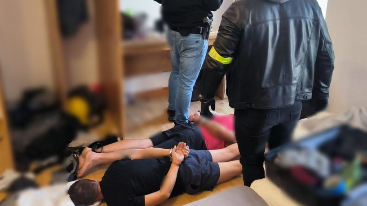 Zatrzymani Białorusini