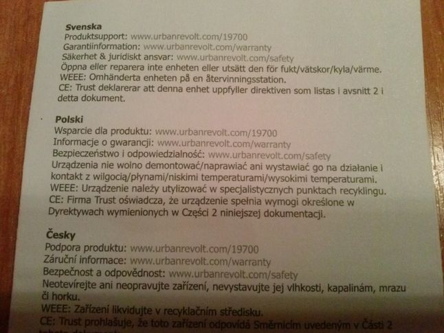  Informacje prawne i zgodności dla PB w języku polskim.