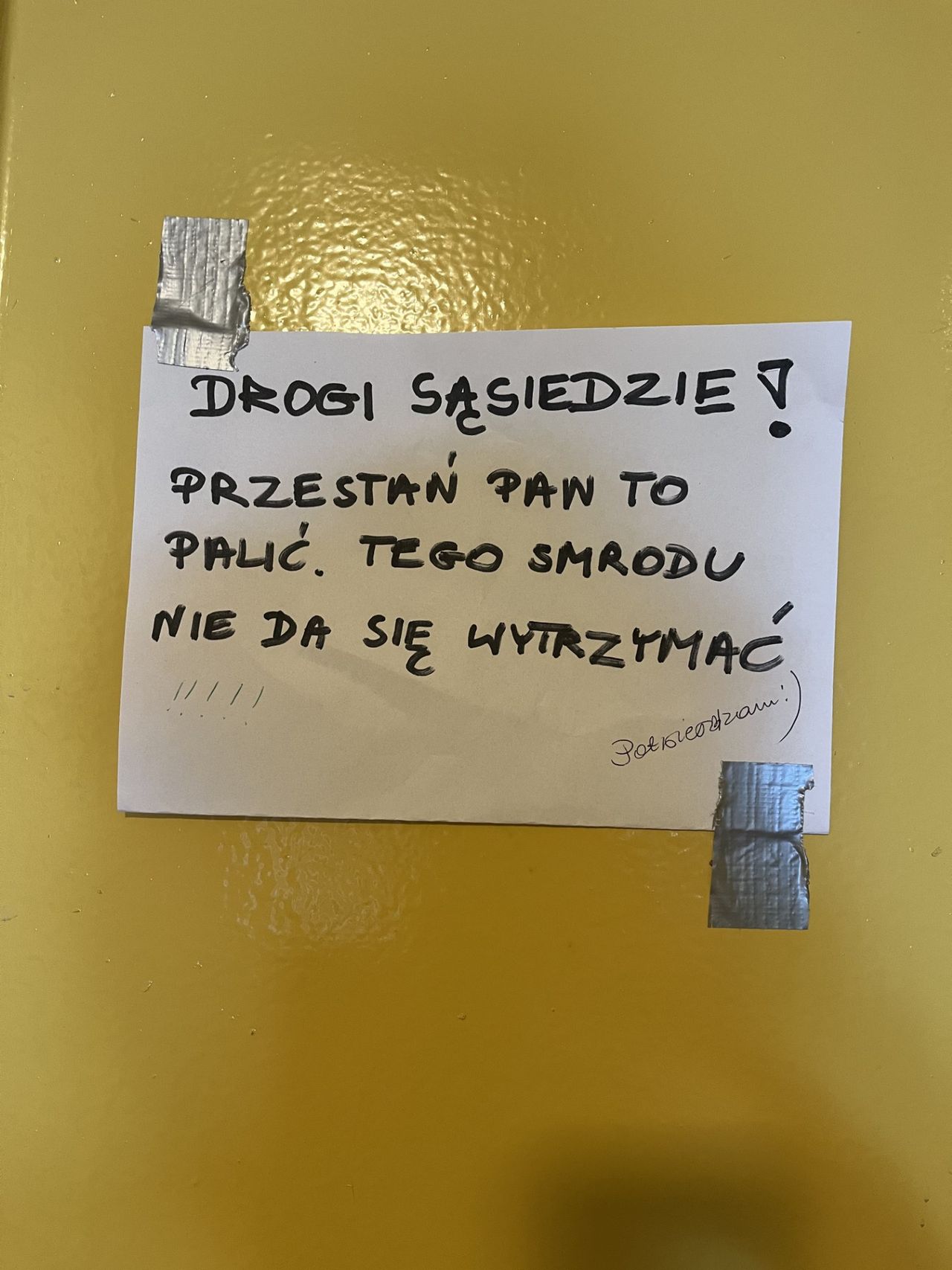 Zdjęcie podesłane przez rozmówczynię