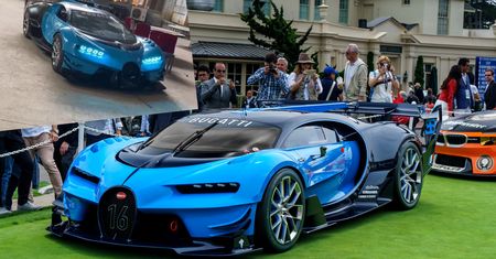 Własnymi rękami stworzył replikę bugatti. Łatwo pomylić ją z oryginałem