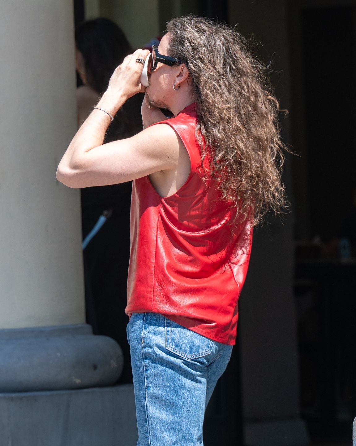 Michał Szpak "przyłapany" na mieście