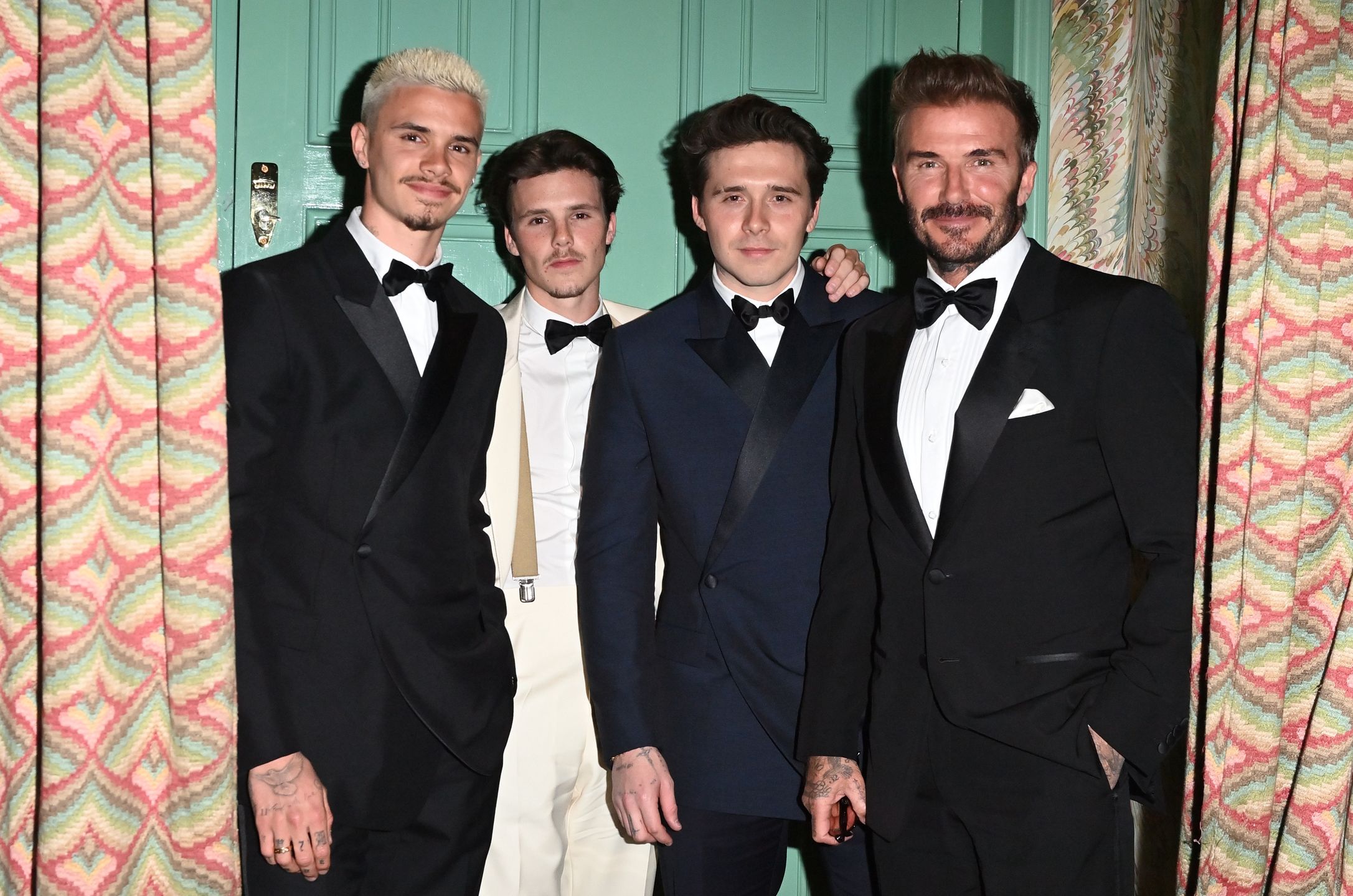 David Beckham,Broo Beckham,Romeo Beckham & Cruz Beckham.. 04.24