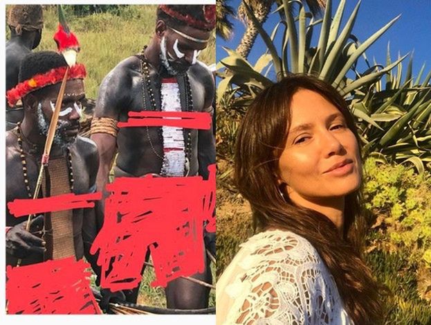 Oburzona Kinga Rusin narzeka na zablokowane penisy papuaskich wojowników: "Nie mogę publikować postów obrazujących fascynującą kulturę"
