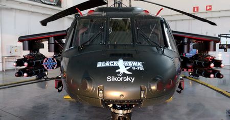 W Mielcu zaprezentowano uzbrojony śmigłowiec Black Hawk