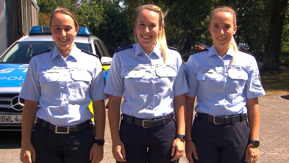 Trzy siostry zostały policjantkami