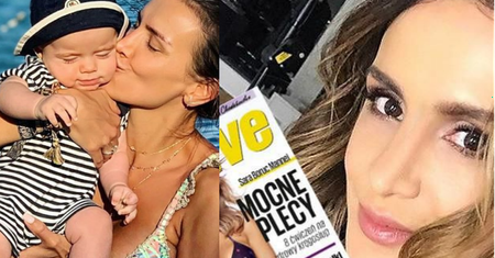 Sara Boruc w bikini chwali się perfekcyjną figurą. Fani: "Jakim cudem masz taki płaski brzuch po porodzie?"