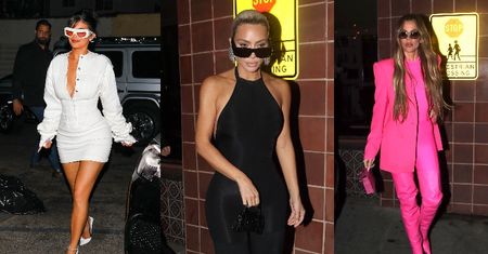 Kardashianki w PEŁNYM SKŁADZIE wspierają Kylie na premierze nowej linii kosmetyków (ZDJĘCIA)
