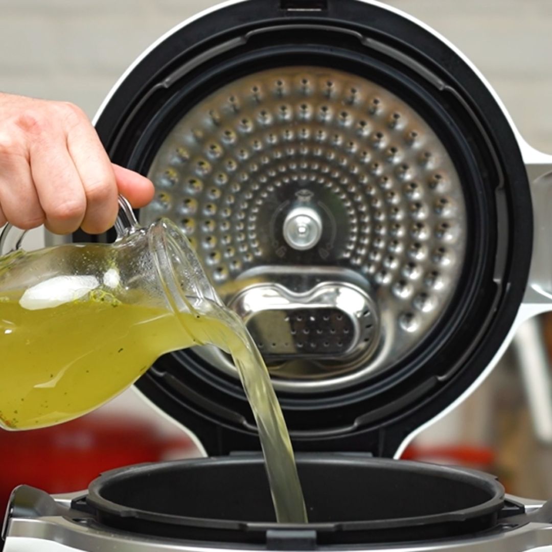 Schab trzeba zalać bulionem