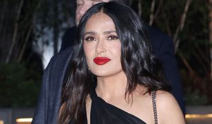 Salma Hayek z mężem miliarderem na pokazie Gucci. Zmysłowa aktorka pokazała klasę