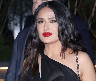 Salma Hayek z mężem miliarderem na pokazie Gucci. Zmysłowa aktorka pokazała klasę