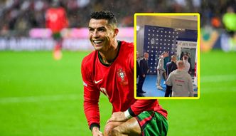 Przy autokarze trafili na Ronaldo. Zobacz, co zrobili polscy piłkarze