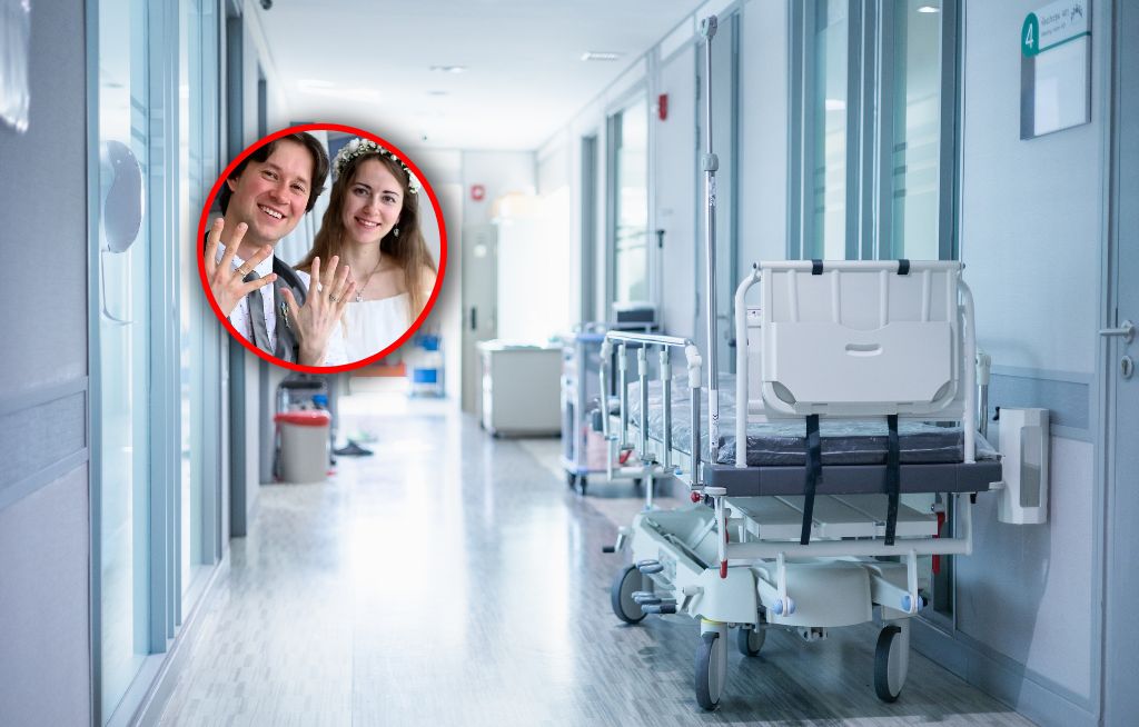 Niezwykły ślub. Powiedzieli sobie "tak" w szpitalu