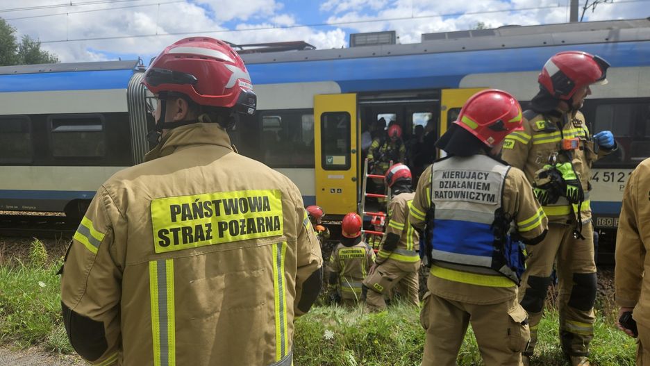 Akcja strażaków w Tychach