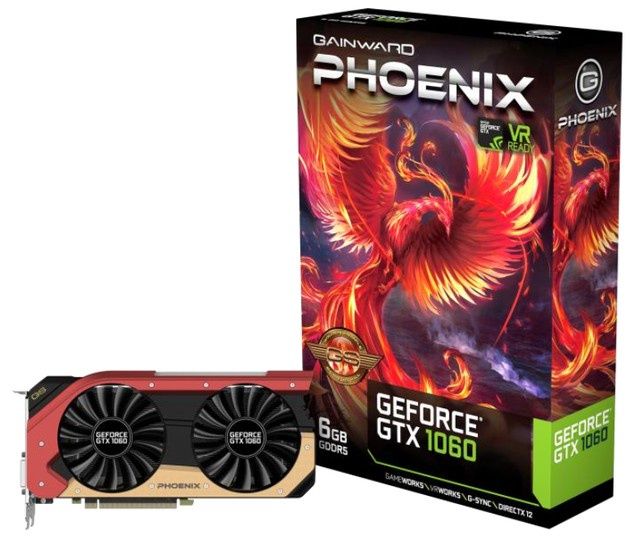 Gainward GeForce GTX 1060 Phoenix GS karta graficzna
