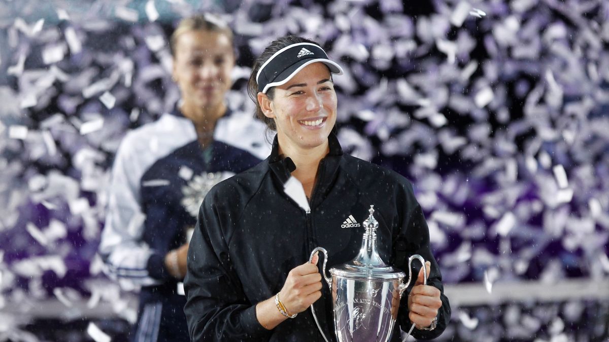 Zdjęcie okładkowe artykułu: PAP/EPA / Francisco Guasco / Na zdjęciu: Garbine Muguruza, mistrzyni WTA Finals 2021