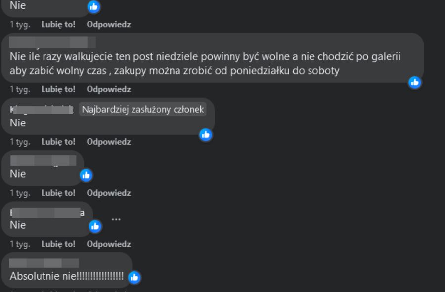 Kasjerzy o niedzielach handlowych