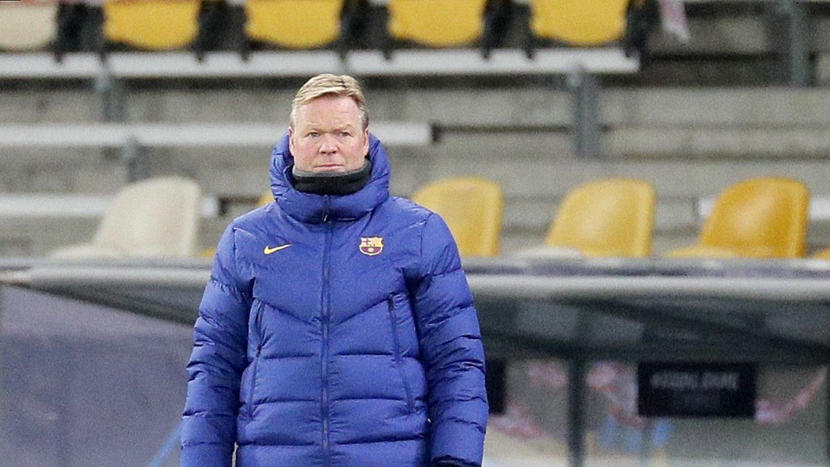 PAP/EPA / SERGEY DOLZHENKO / Na zdjęciu: Ronald Koeman