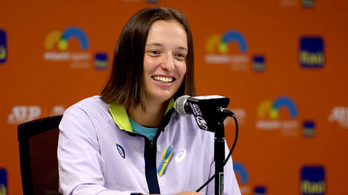 Getty Images / Matthew Stockman / Na zdjęciu: Iga Świątek