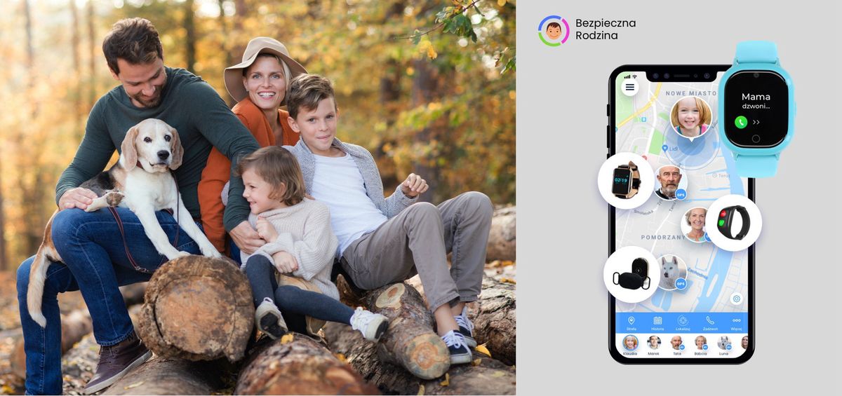 Kochasz? Chroń. Aplikacja Bezpieczna Rodzina i zegarek GPS dla dziecka GJD.06 Locon