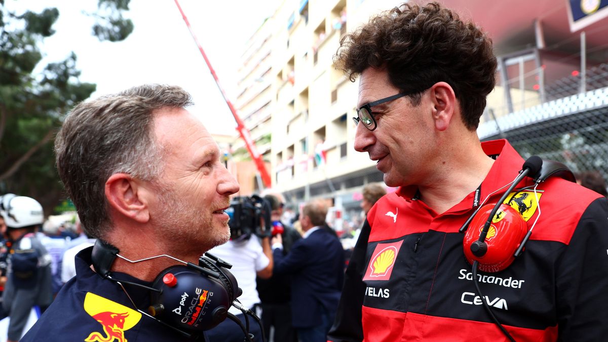 Materiały prasowe / Red Bull / Na zdjęciu: Christian Horner (po lewej) i Mattia Binotto