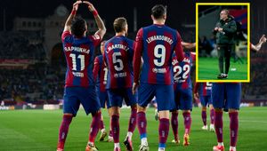 Zobacz, kto prowadził piłkarzy FC Barcelony. A gdzie był Xavi?