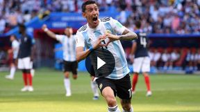 Mundial 2018. Francja - Argentyna. Kapitalny gol Angela Di Marii na 1:1 (TVP Sport)