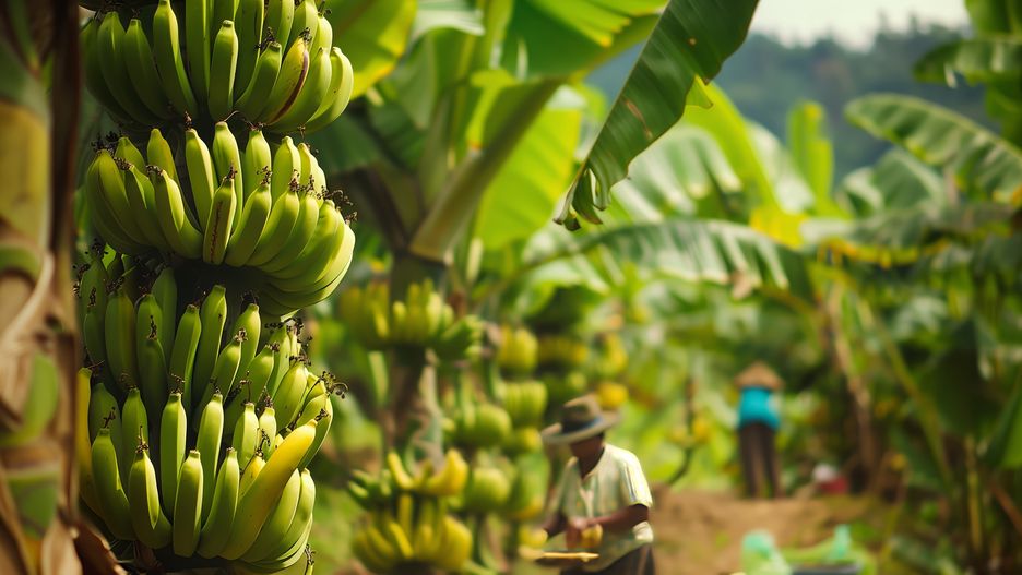Wielkie plantacje bananowców działają na Wyspach Kanaryjskich