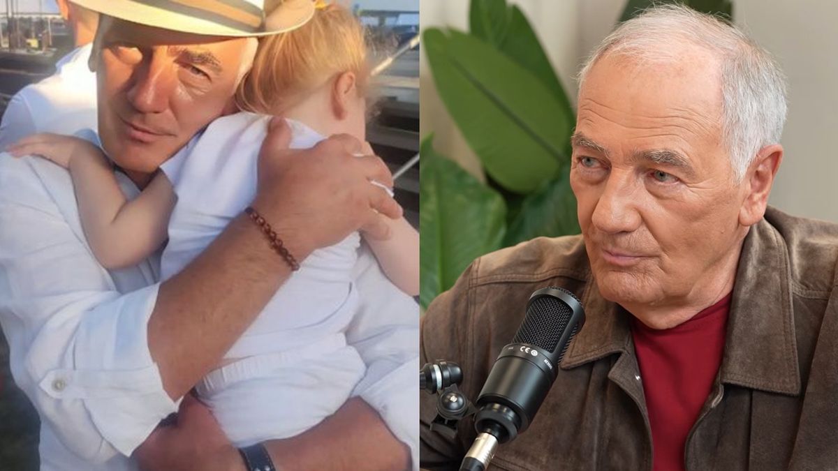 Karol Strasburger został ojcem w wieku 72 lat