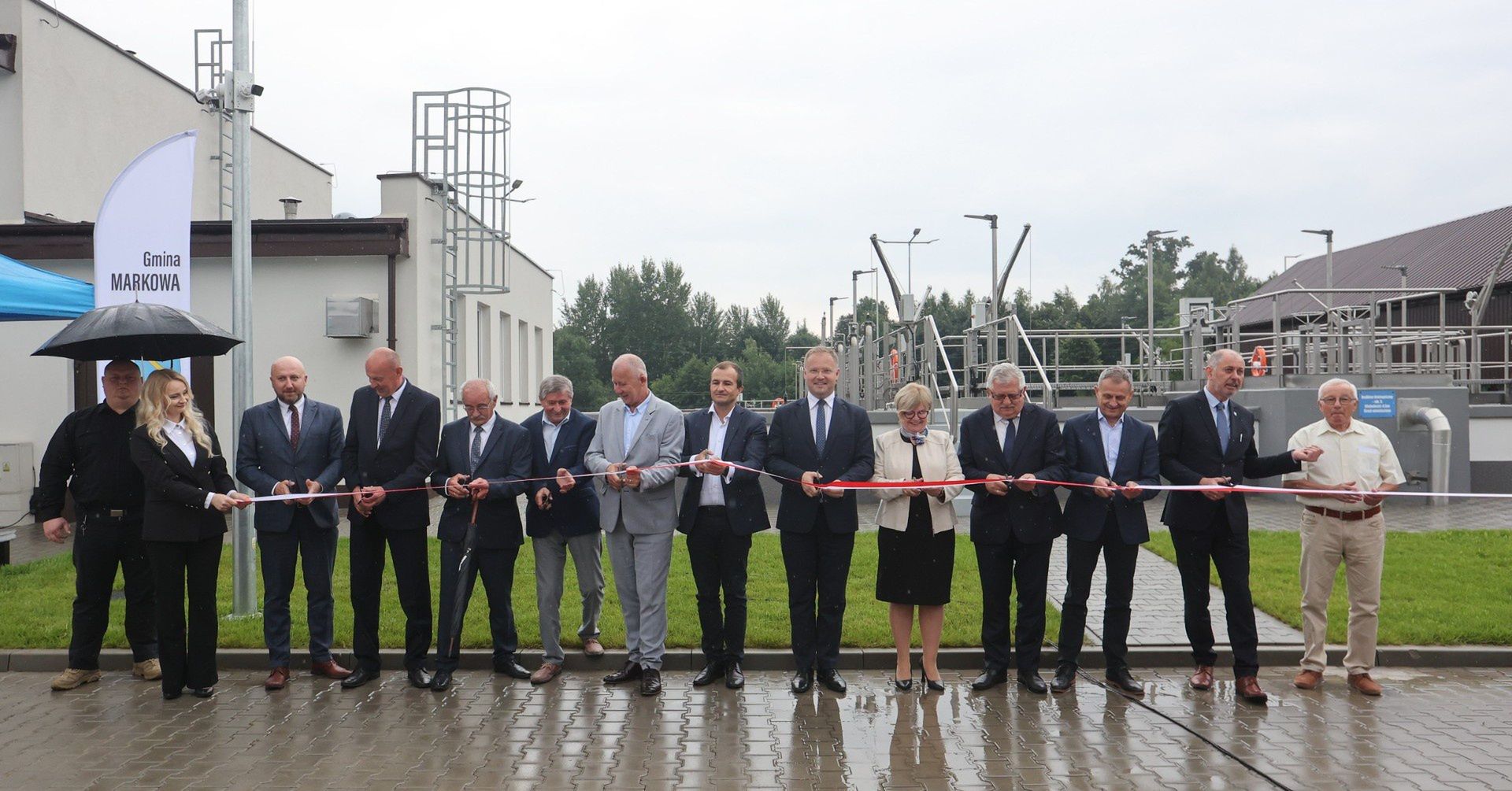 Oddano do użytku nowoczesną oczyszczalnię ścieków w Markowej