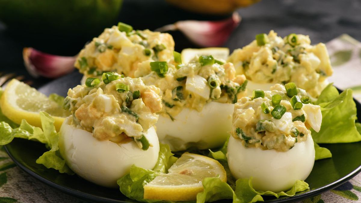 Jajka faszerowane - Pyszności