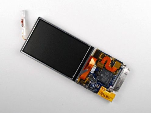 iPod nano 5G rozebrany na części