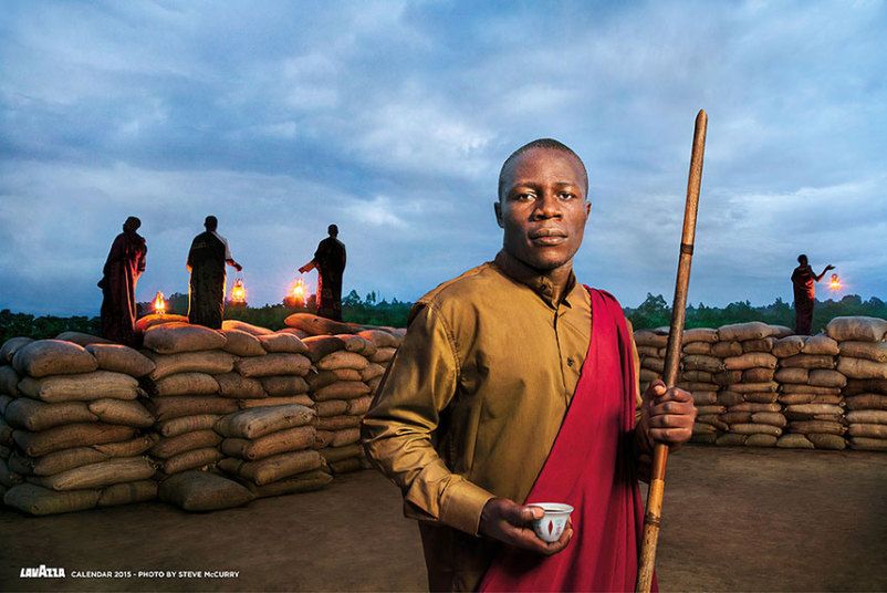Zdjęcia z kalendarza Lavazza 2015 autorstwa Steve'a McCurry 1